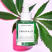 Load image into Gallery viewer, Emerald CBD+Adaptogens Deep Moisture Glow Oil

